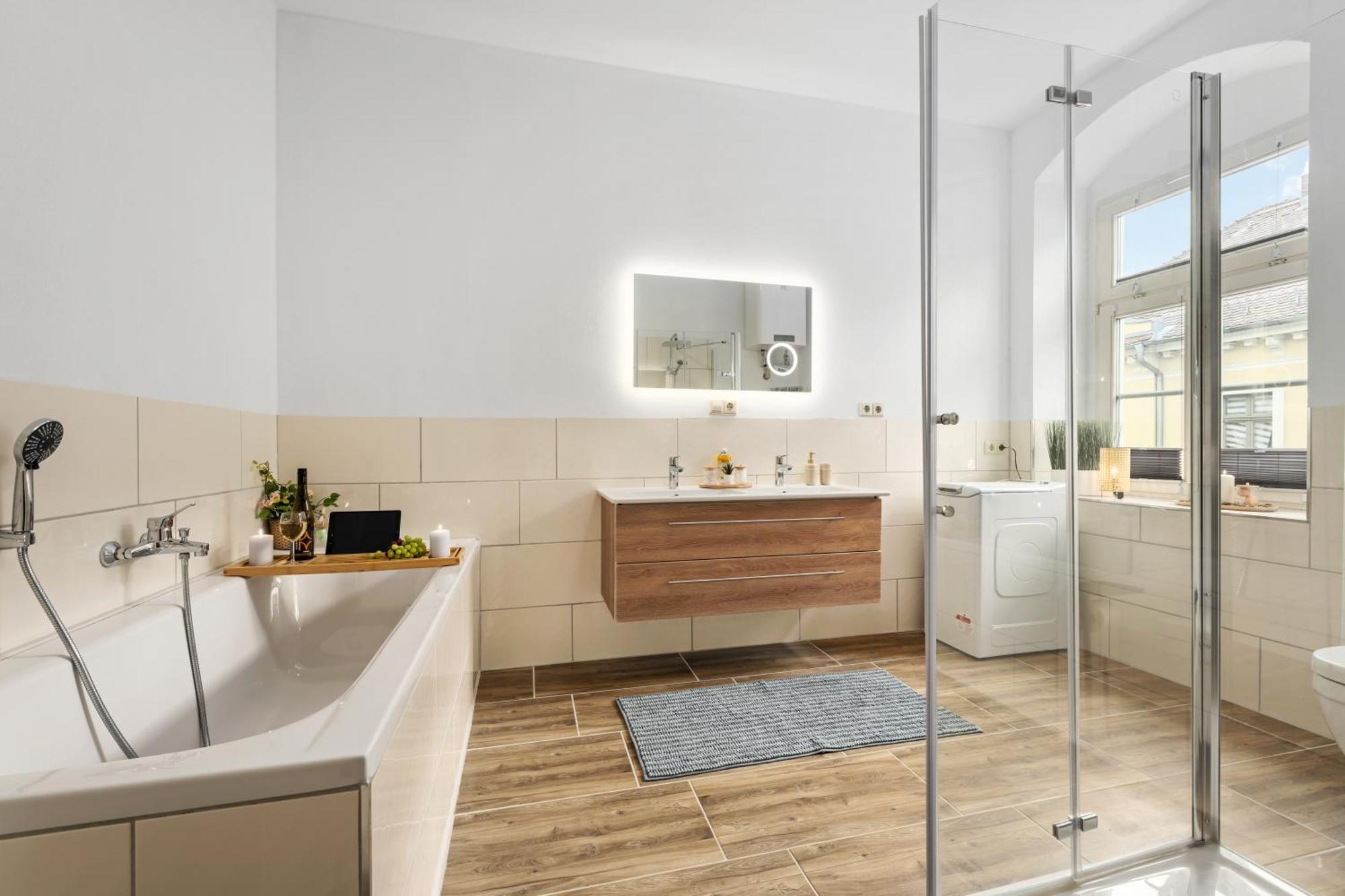 Schoene Altstadt Ferienwohnung Gruppen Familien Parkplatz Meissen Extérieur photo