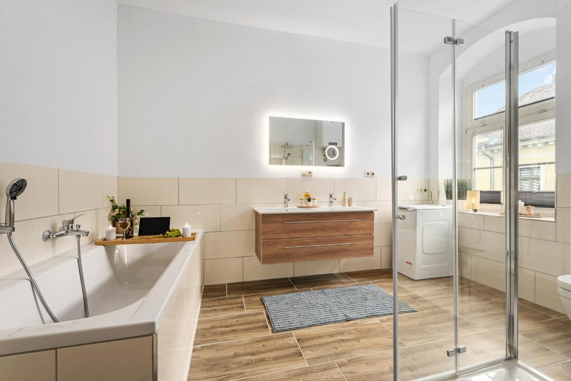 Schoene Altstadt Ferienwohnung Gruppen Familien Parkplatz Meissen Extérieur photo